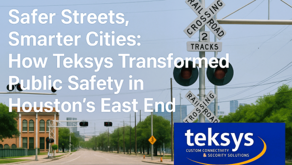 Safer Streets, Smarter Cities: How Teksys Transformed Public Safety in Houston’s East End